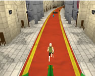 Angry infinite runner a survival run with dragon webgl HTML5 játék