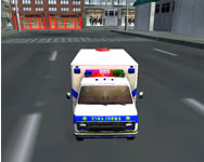 Best emergency ambulance rescue drive sim webgl ingyen játék
