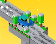 Bridge blocky cars online