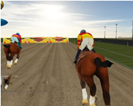 Horse ride racing 3D webgl ingyen játék
