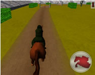 Jumping horse 3D online