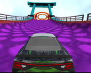 Mega ramp car racing stunts GT 3D webgl HTML5 jtk