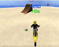 Moto beach webgl HTML5 játék