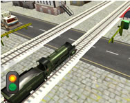 Railway train passing 3d játékok ingyen