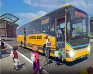 School bus game driving sim online
