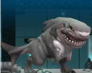 Sharkosaurus rampage webgl ingyen jtk
