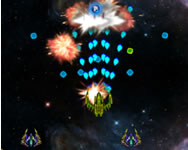 Xtreme space shooter webgl HTML5 játék